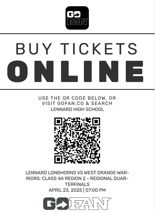 Use the QR code or the link above to purchase tickets!